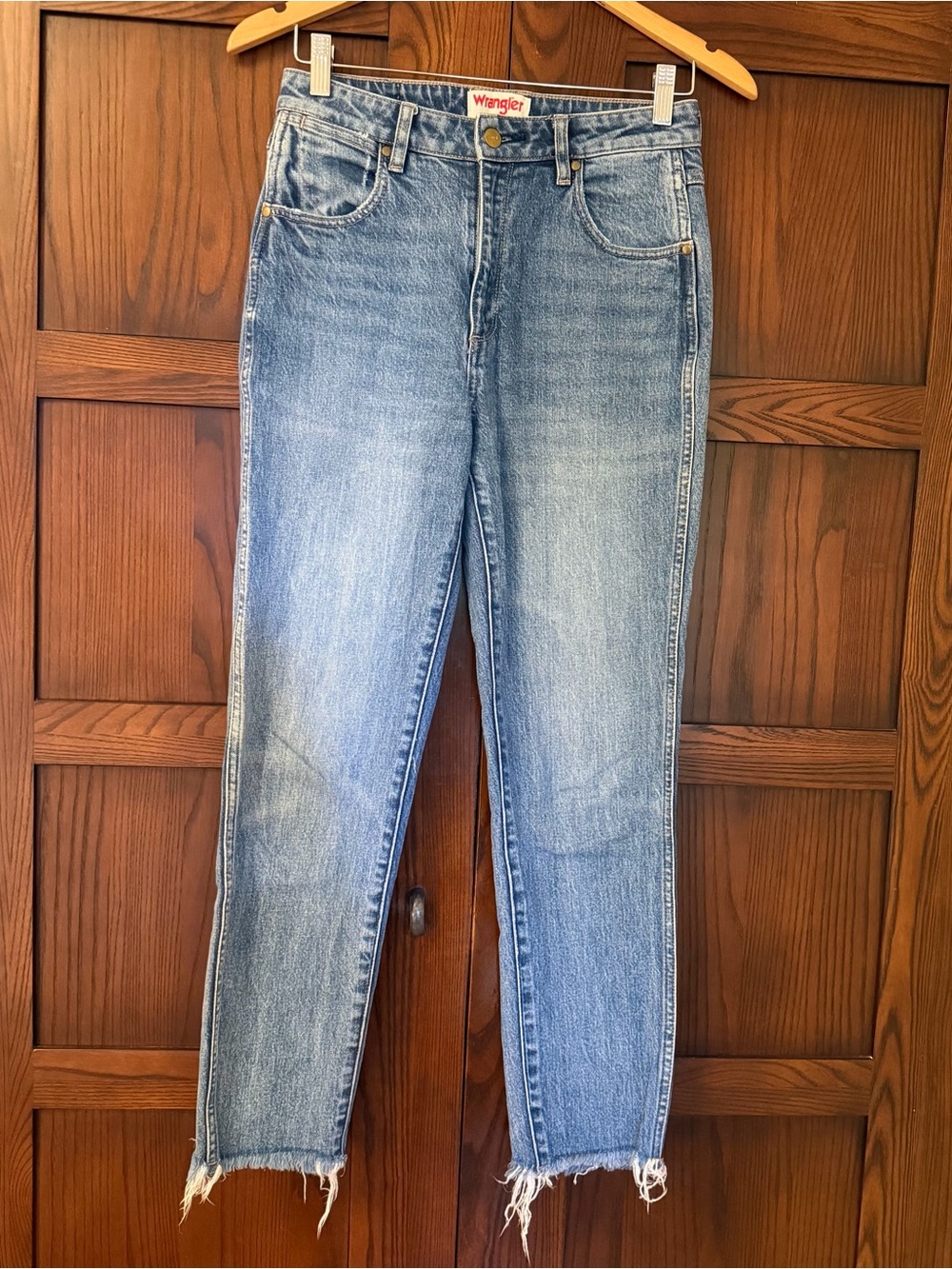 Urban Outfitters Wrangler Drew High-Waisted Straight Leg Jean Size 26 - Picture 5 of 9